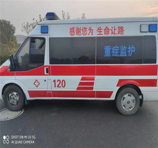 北川救护车出租服务案例3